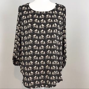 ✂️CLEARANCE Pixley Ellie Elephant Blouse